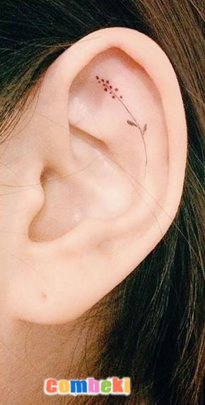 Kulak içerisinde çiçek Figürü Kadın Moda Ve Kombinler