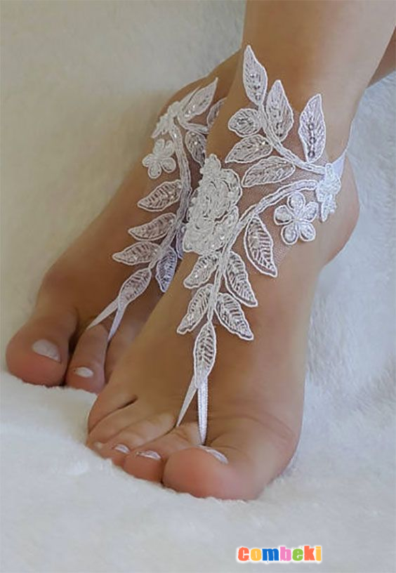 Ayakları Süzleyen Şık Danteller - Kadın Ve Moda Kombinler