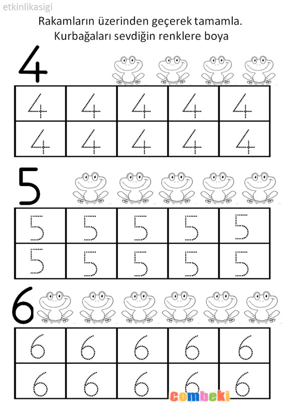 Okuma Etkinlikleri Ve Boyama Sayfaları Okul Öncesi Eğitim