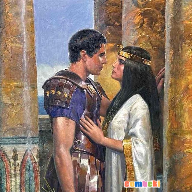 Cleopatra ve Marcus Antonius'un birlikte olduğu sahne | Scene of Cleopatra and Marcus Antonius together