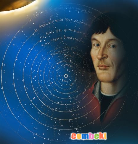 Kopernik'in heliosantrik modelini gösteren şema | diagram illustrating Copernicus's heliocentric model