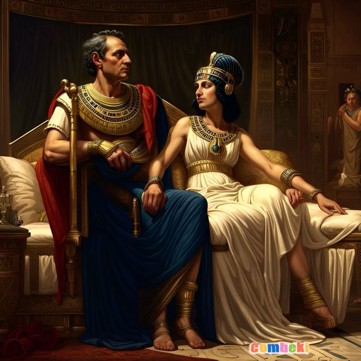 Cleopatra ve Julius Caesar buluşma sahnesi | Scene of Cleopatra and Julius Caesar meeting
