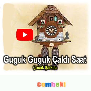 Guguk Guguk Çaldı Saat - Çocuk Şarkısı - Şarkı Sözleri - Dinle - İndir