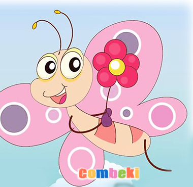 Sevimlimi Sevimli Uçuyor Renkli