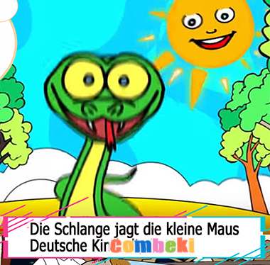 Die Schlange jagt die kleine Maus - Kinderlieder Die Schlange jagt die kleine Maus - Kinderlieder