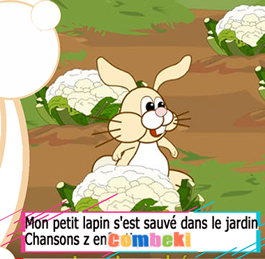 Mon petit lapin s est sauvé dans le jardin - Chansons enfantines Mon petit lapin s est sauvé dans le jardin - Chansons enfantines