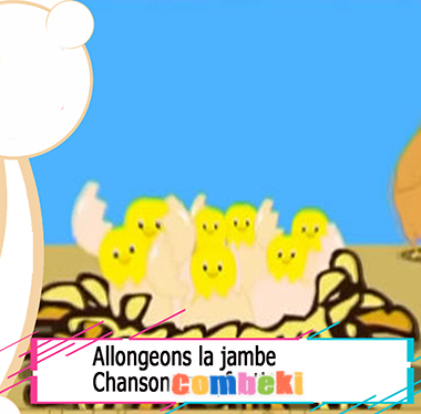 Allongeons la jambe - Chansons enfantines Allongeons la jambe - Chansons enfantines