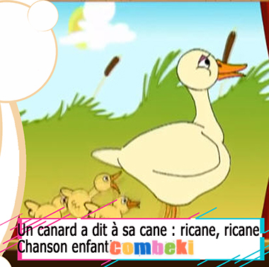 Un canard a dit a sa cane : ricane, ricane - Chansons enfantines Un canard a dit a sa cane : ricane, ricane - Chansons enfantines