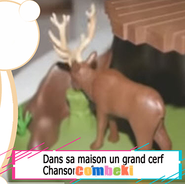 Dans sa maison un grand cerf - Chansons enfantines Dans sa maison un grand cerf - Chansons enfantines