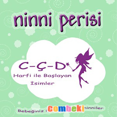 Müjde Tuğsuz - Ninni Perisi C - Ç - D Harfi İle Başlayan İsimler 2013 Müjde Tuğsuz - Ninni Perisi C - Ç - D Harfi İle Başlayan İsimler 2013