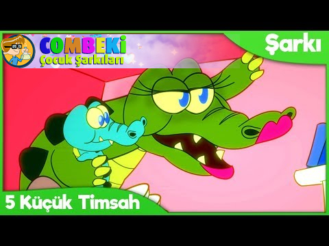 Beş Küçük Timsah Yüzüyor