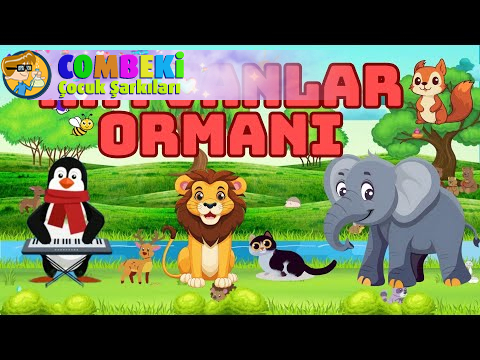 Hayvanlar Ormanında Herkes Neşeli