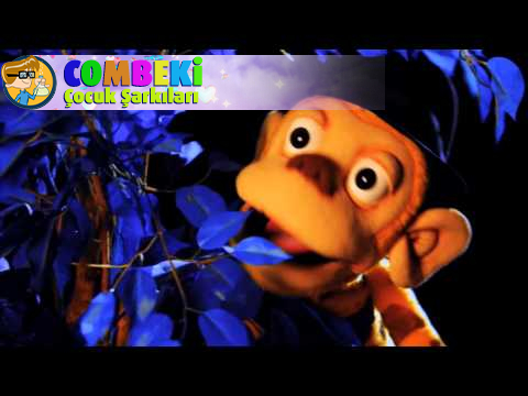 Die Affen rasen durch den Wald